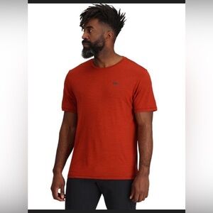 Outdoor Research Onset Merino 150 T-Shirt Men’s Orange Red , XL